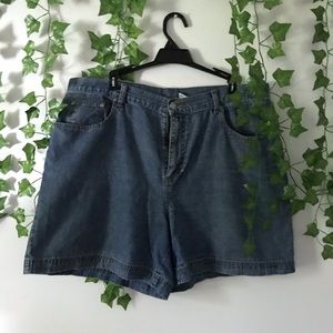Vintage High Waisted Jean Shorts